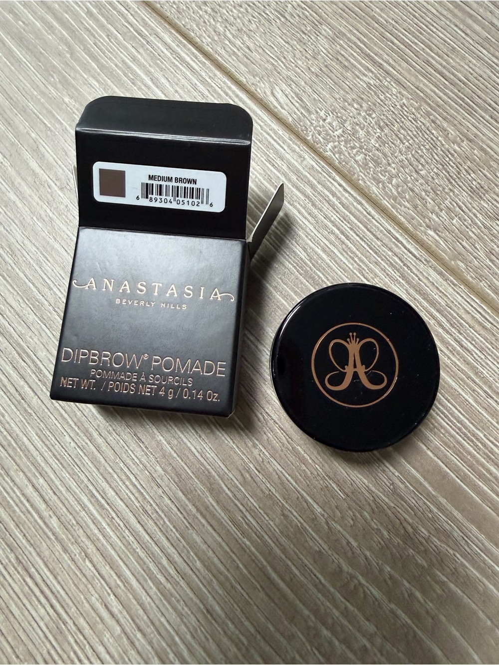 Anastasia Beverly Hills dipbrow pomade medium brown clean beauty glam natural - Picture 2 of 6